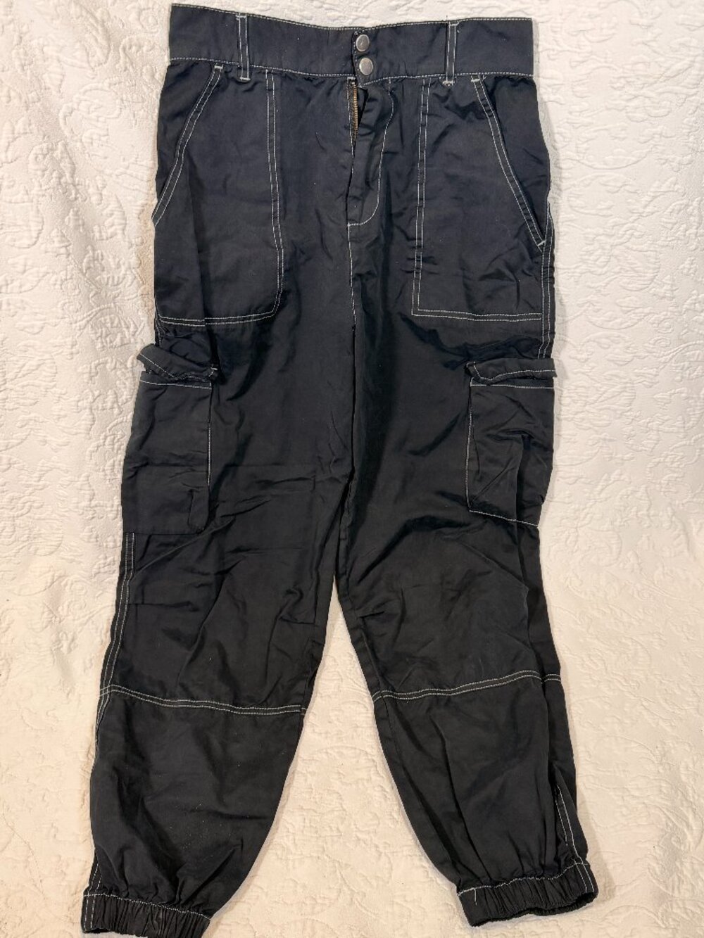 Wild Fable Women's Black Cargo Pants